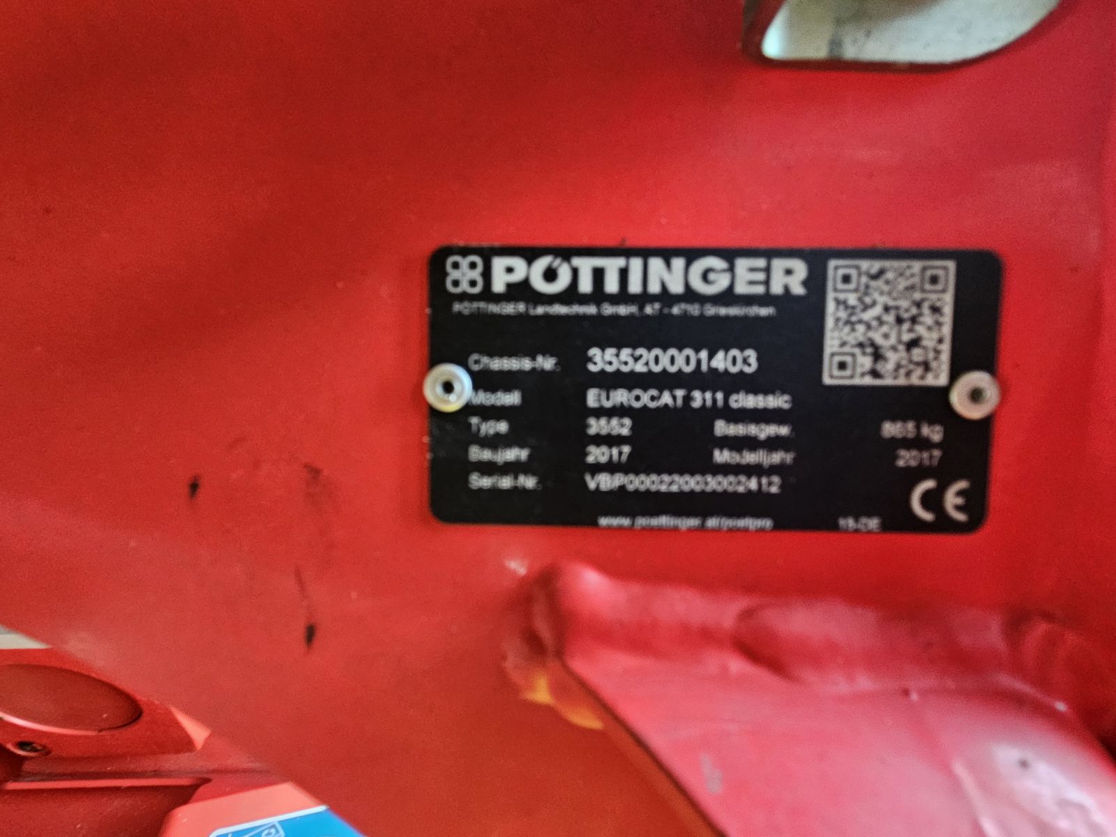 Pöttinger Eurocat 311 2