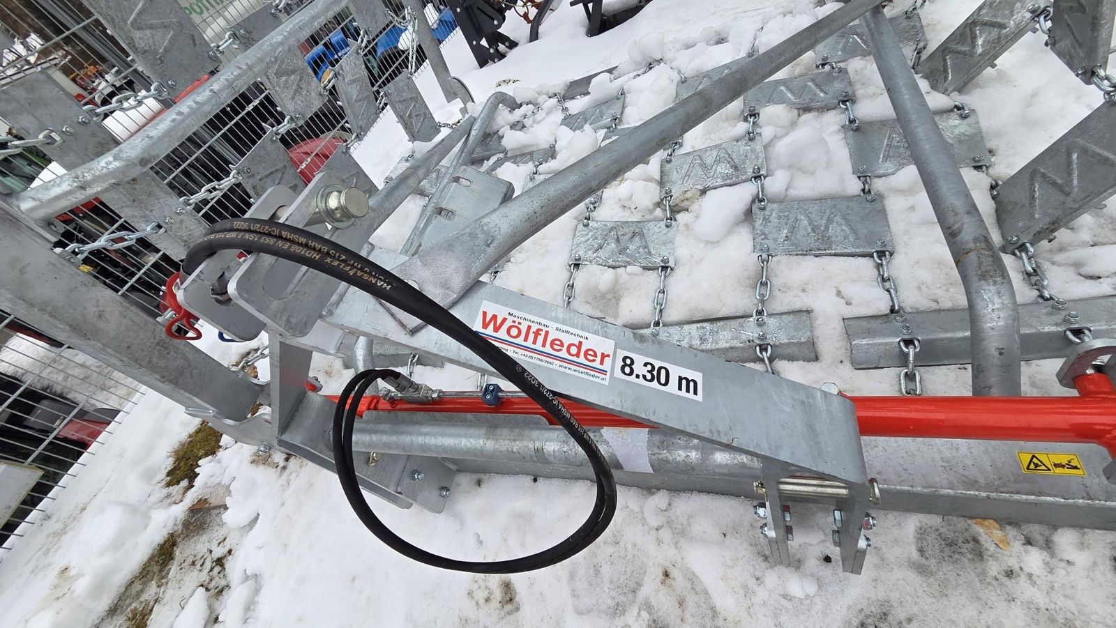 Wölfleder Verfügbar mit 6, 7 und 8 Meter 3