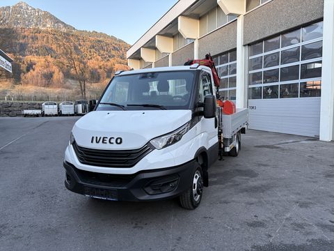 Iveco Daily 50C18H Pritsche m. Kran