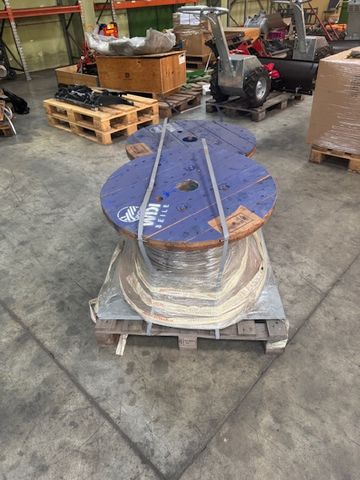Schauer Rolle Stahlseil Dm 8 mm aus NIRO 