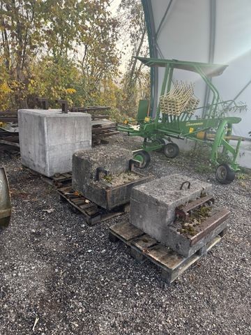 divserse Betongewichte 2