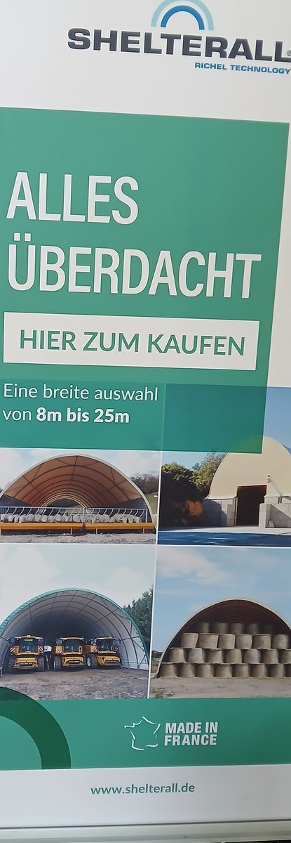 Shelterall Rundbogenhalle 10x3 m 3