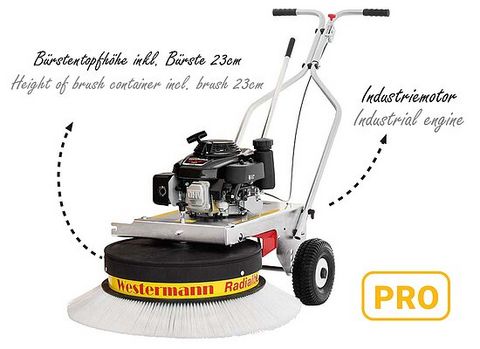Westermann WR 870 Honda PRO Radialbesen