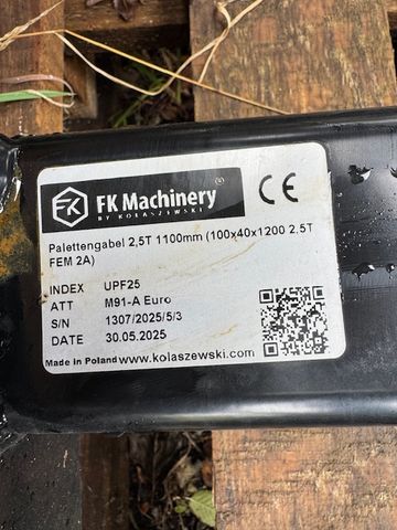 Kolaszewski Palettengabel UPF25/M-91 3