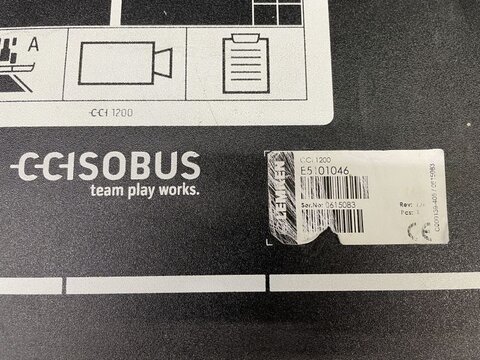 Lemken CCI 1200 + GPS-EMPFÄNGER 2