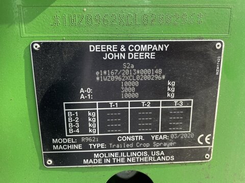 John Deere 962i Power Spray