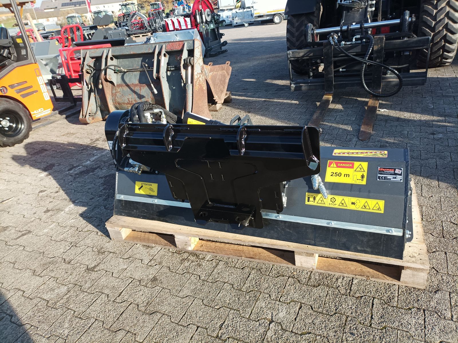 Tifermec Mulcher 100cm bis 200 cm  Hydraulisch 2