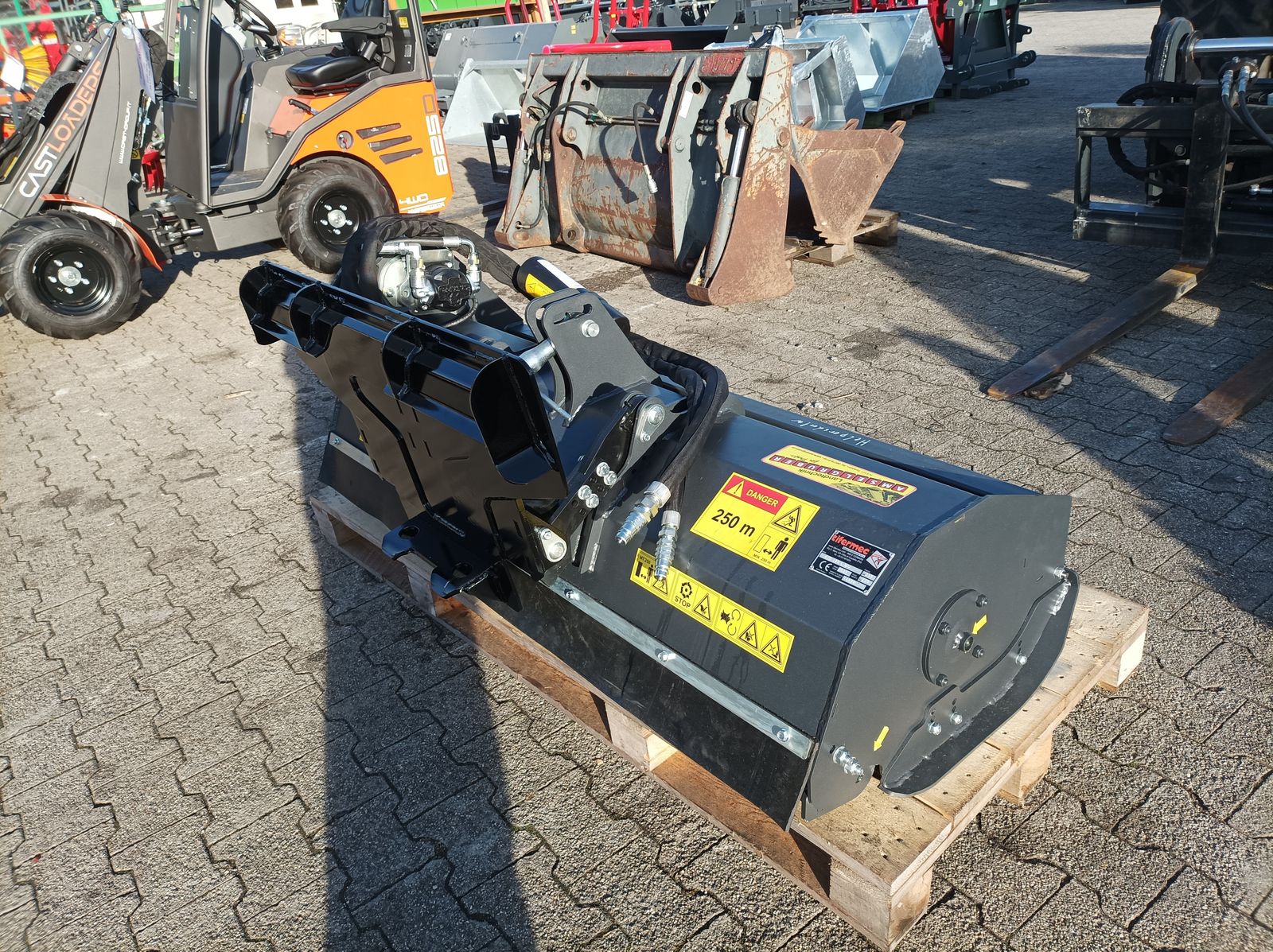 Tifermec Mulcher 100cm bis 200 cm  Hydraulisch 3