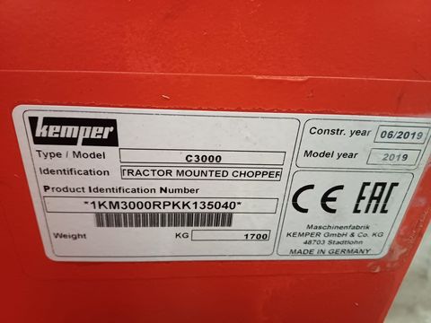 Sonstige Steyr 8320 Geräteträger mit Kemper Champion 3000