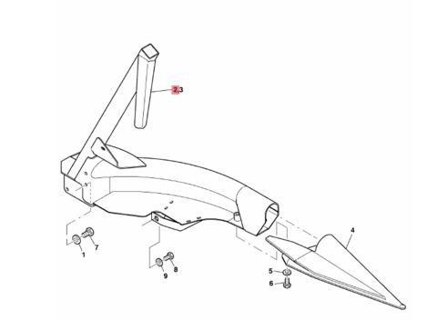 Kemper Blattheber links + rechts 