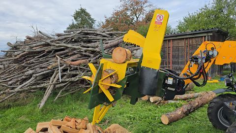 A-Dro Dominator Sägespaltautomat Hydraulisch