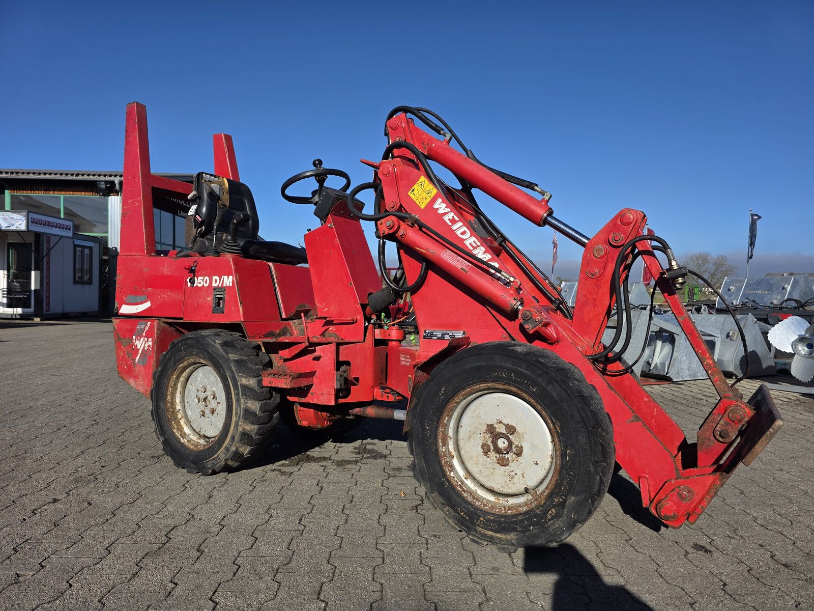 Weidemann 1050 D/M TOP mit Joystick + Kardan + Ölkühler uv 2