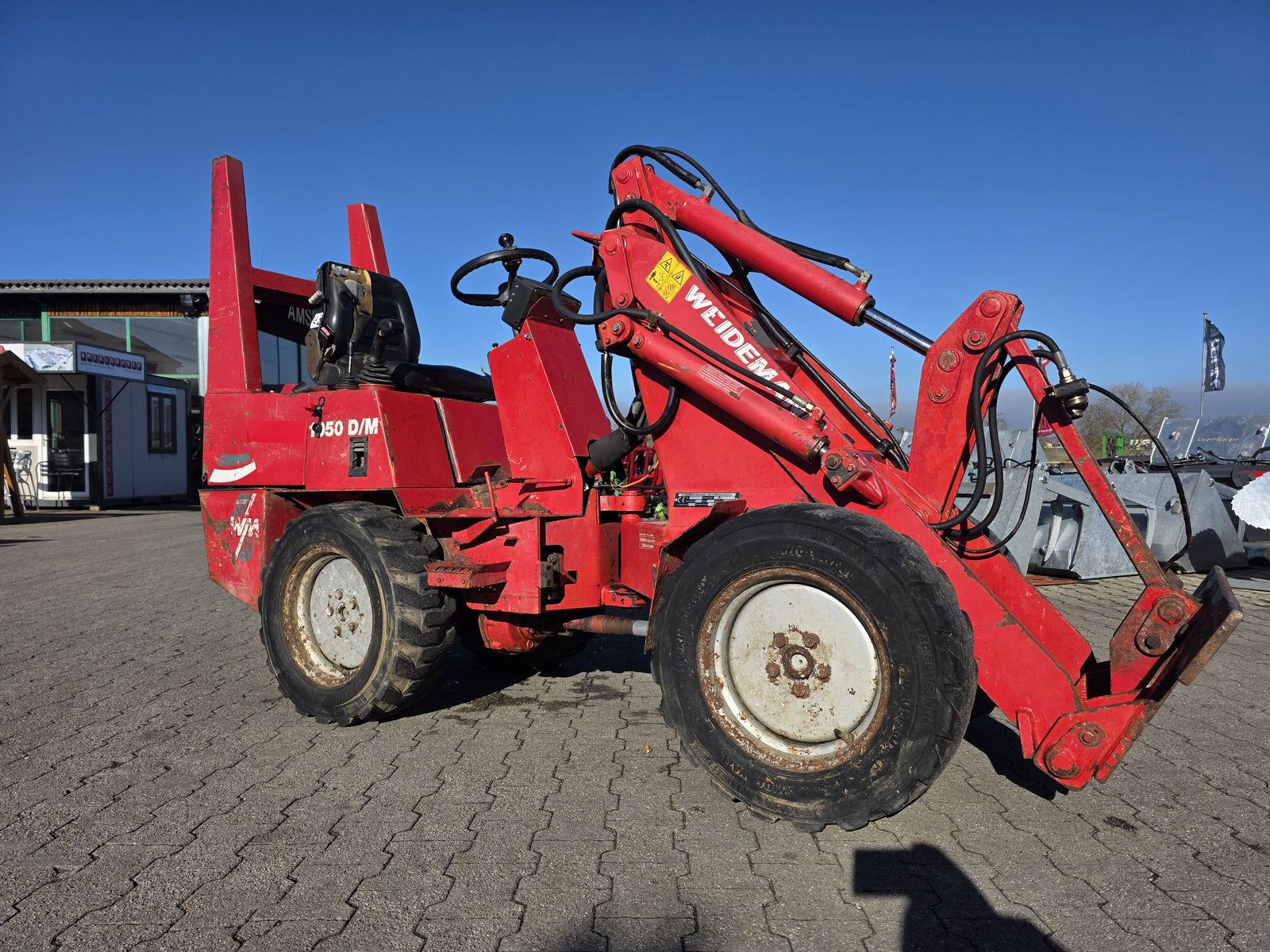 Weidemann 1050 D/M TOP mit Joystick + Kardan + Ölkühler uv 3