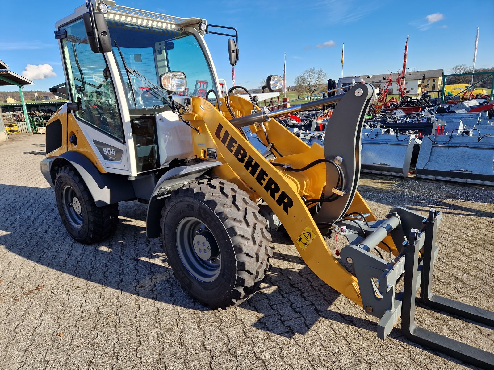Liebherr L 504 Compact Hausmesseaktion 25-26 Oktober 3
