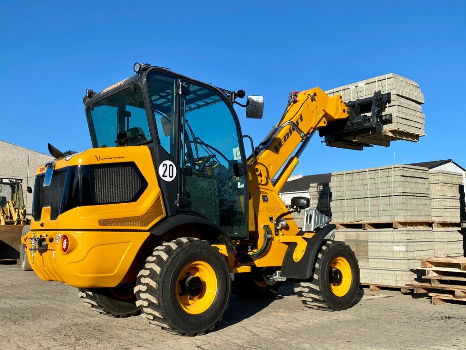 Venieri 1.63D TL Tele-Radlader mit 40 Km/h 1