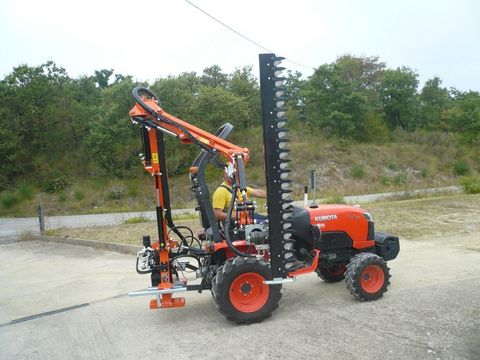 Tifermec Heckenschneider TS 370 VISION mit Vorschwenkung