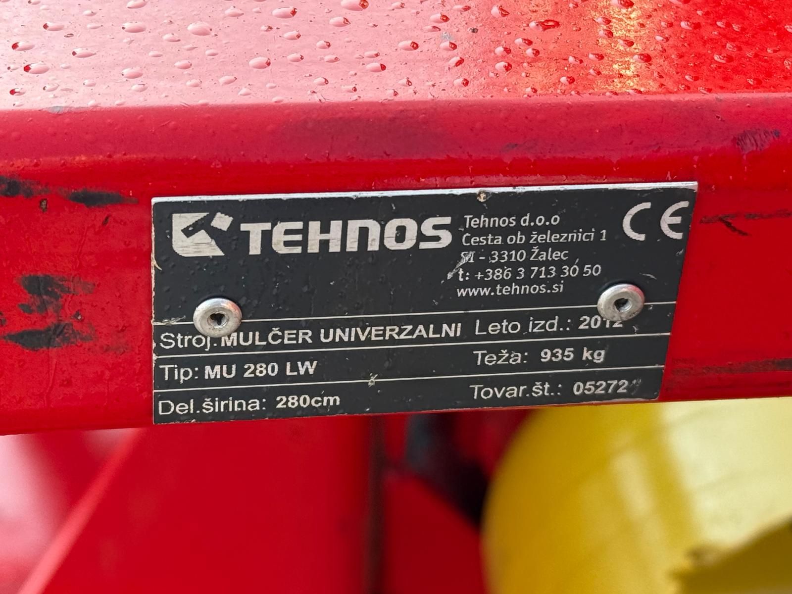 Tehnos MULCHER MU 280 LW 2