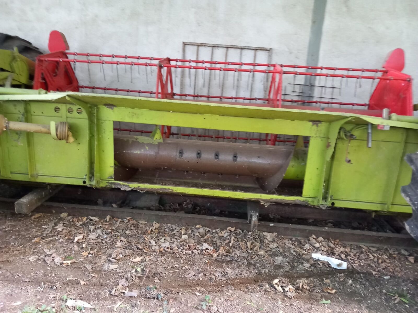 Claas 390 Schneidwerk Raps 2