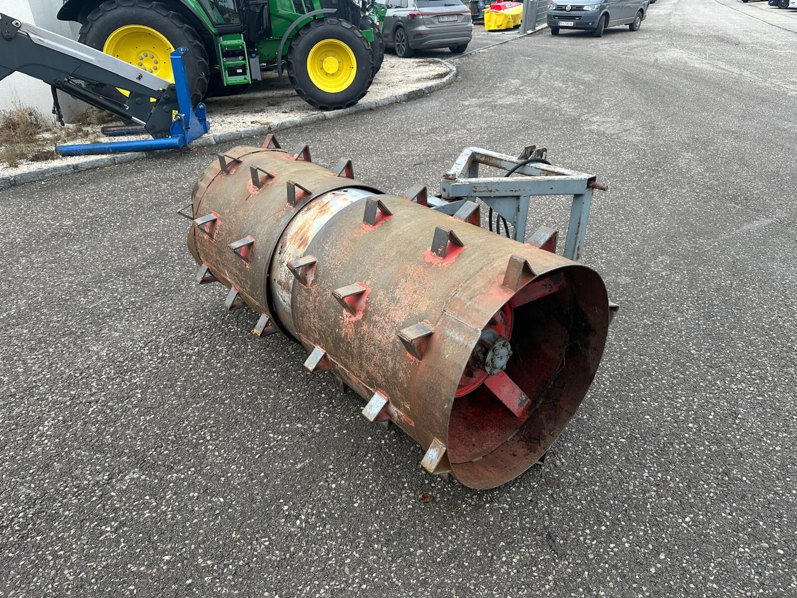 Silowalze/Verteiler Walze 2