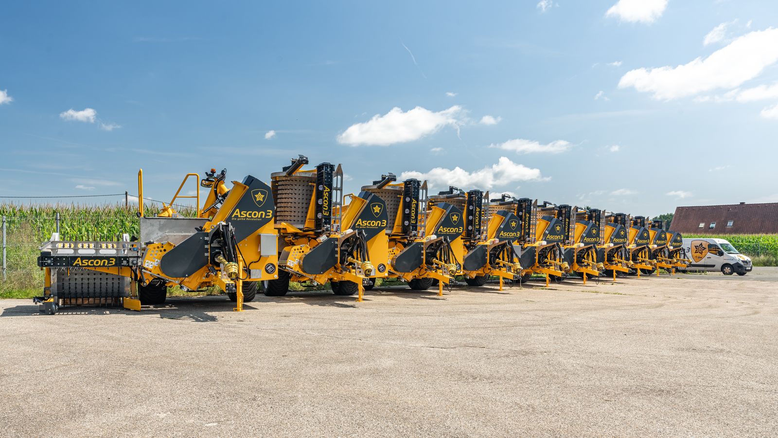 Ascon3 Kürbiserntemaschine Phönix 3