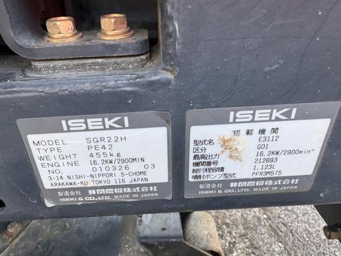 Iseki Rasenmäher SFR22 14200