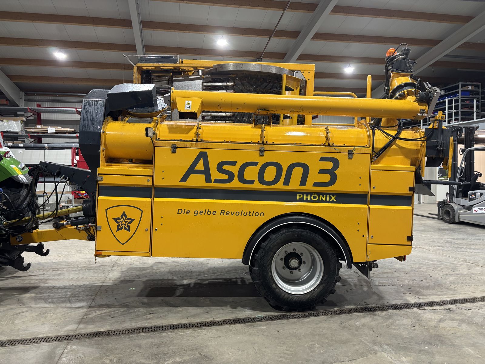 Ascon3 Kürbiserntemaschine Ascon 3 Phönix 2