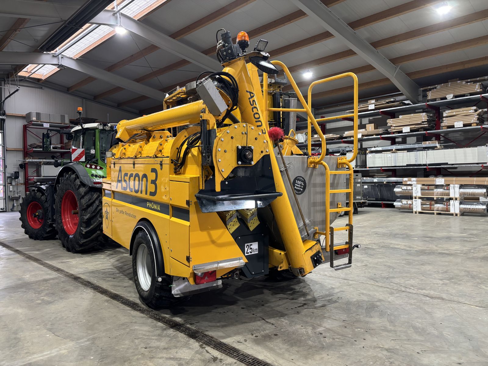 Ascon3 Kürbiserntemaschine Ascon 3 Phönix 3