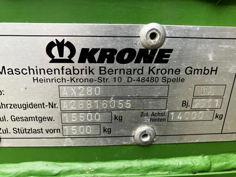 Krone Krone AX 280 GL