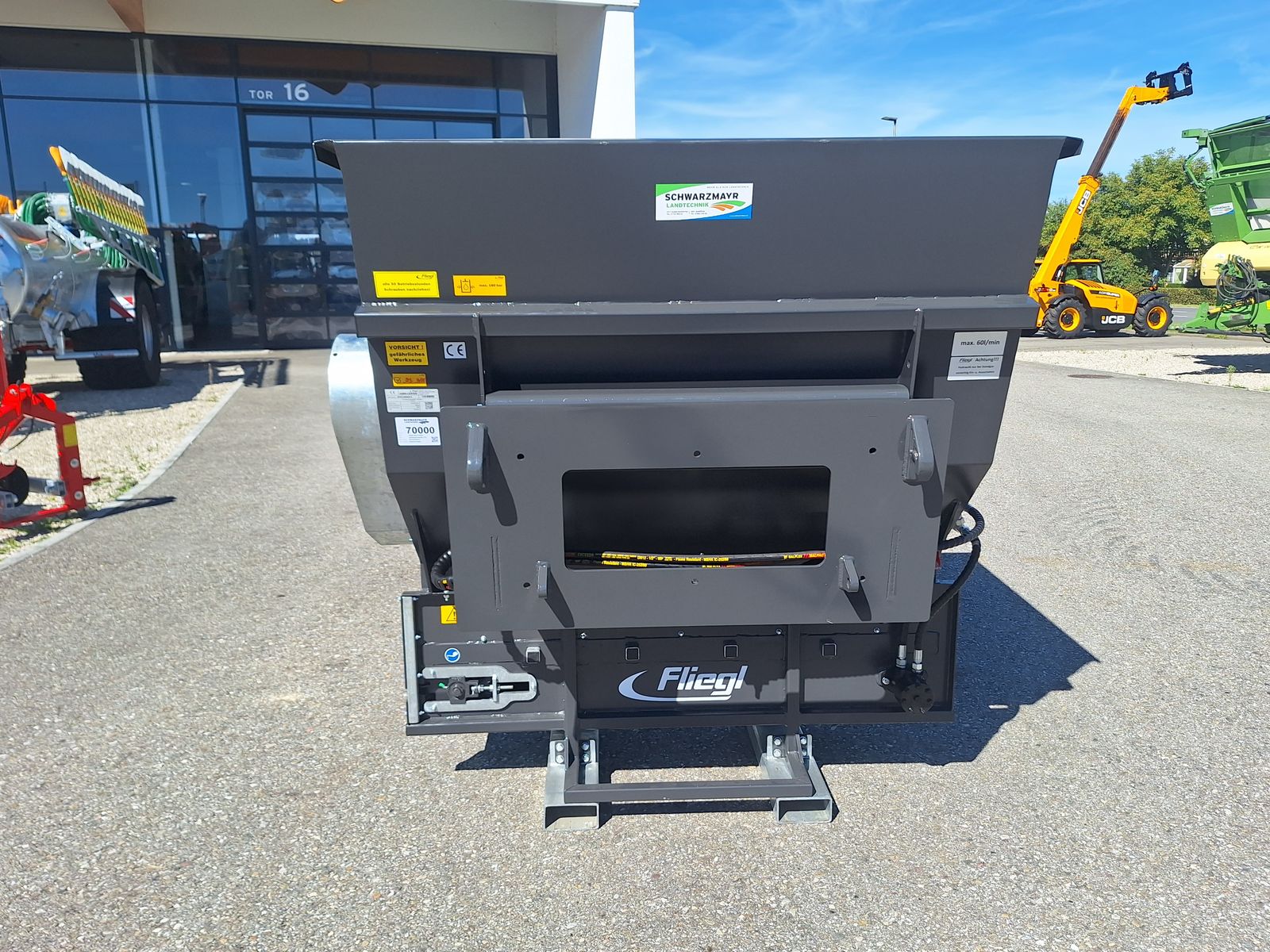 Fliegl AgroCenter Einstreuschaufel 175  2