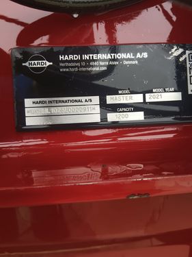 Hardi Master 1200 15m mit Ais Stream System