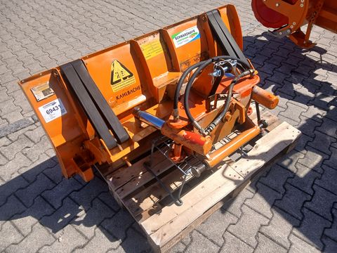 Holder C 240 mit Scheefräse, Schneeschild und Sichelmäh