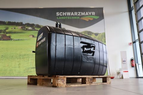 Saphir, poids en béton de 1 500 kg
