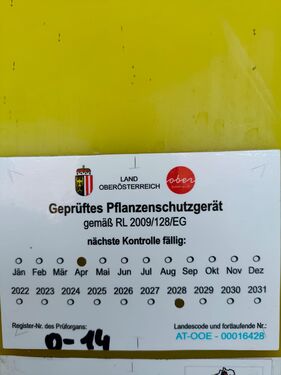 Jessur 650 Liter 12m mechalisch klappbar