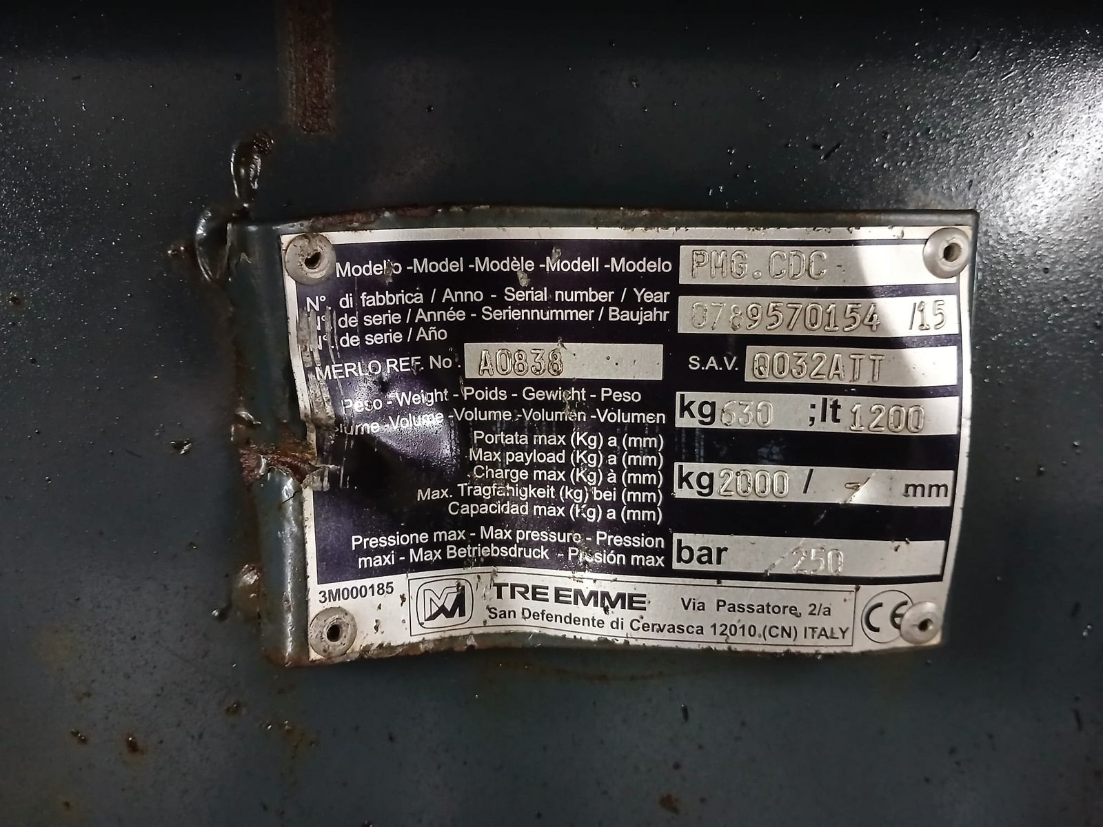 Tre Emme PMG.CDC Greifschaufel 3