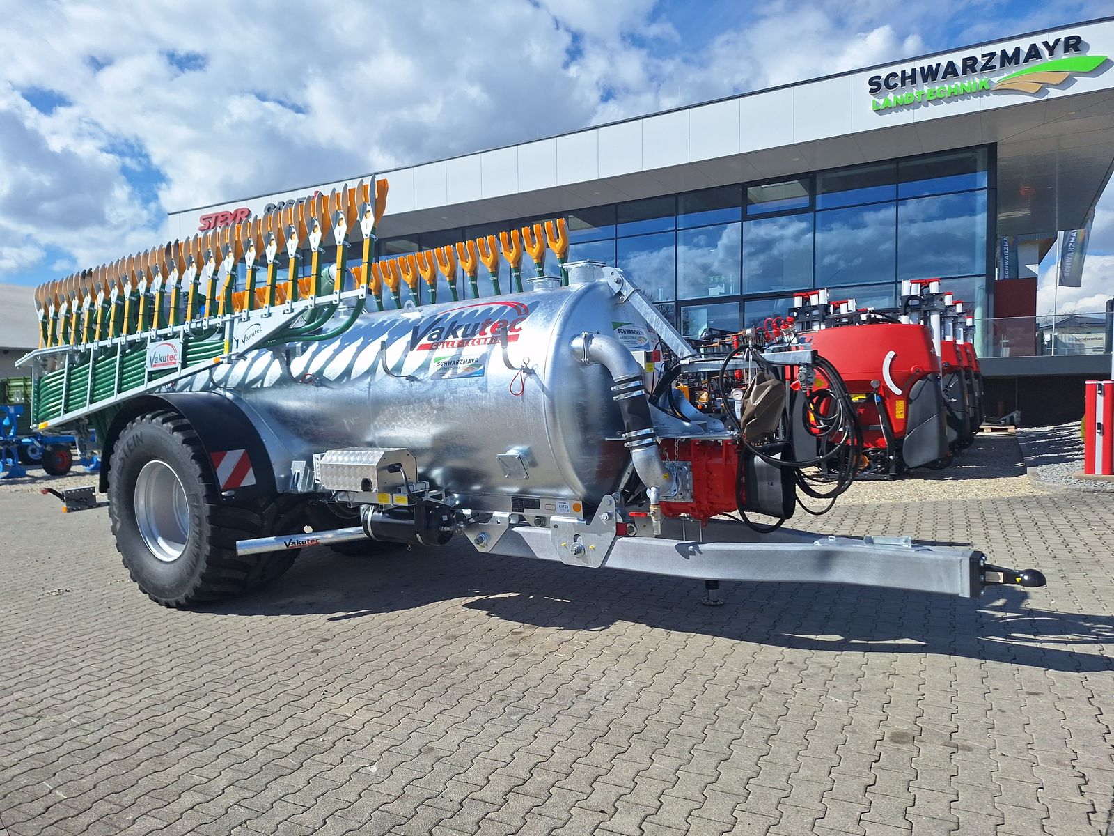 Vakutec VA 8600 P + Schleppschuhverteiler 1