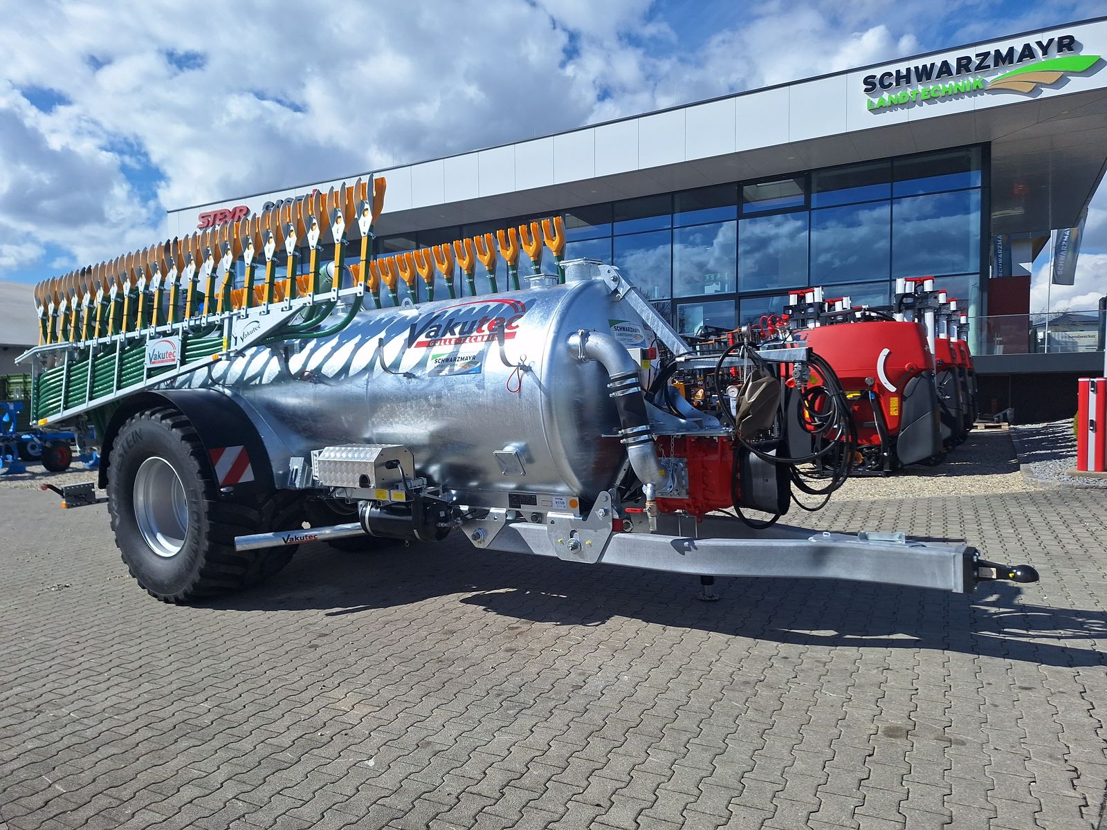 Vakutec VA 8600 P + Schleppschuhverteiler 2