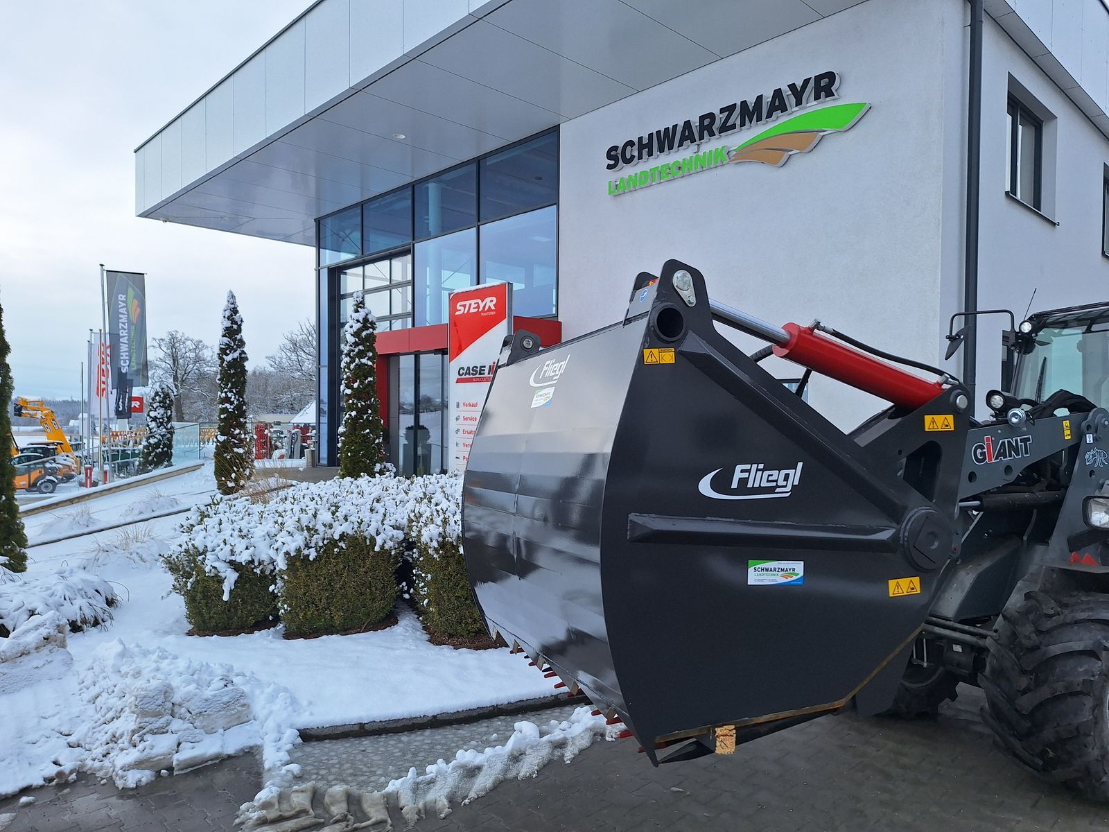 Fliegl AgroCenter Siloschneidgabel 1600  2