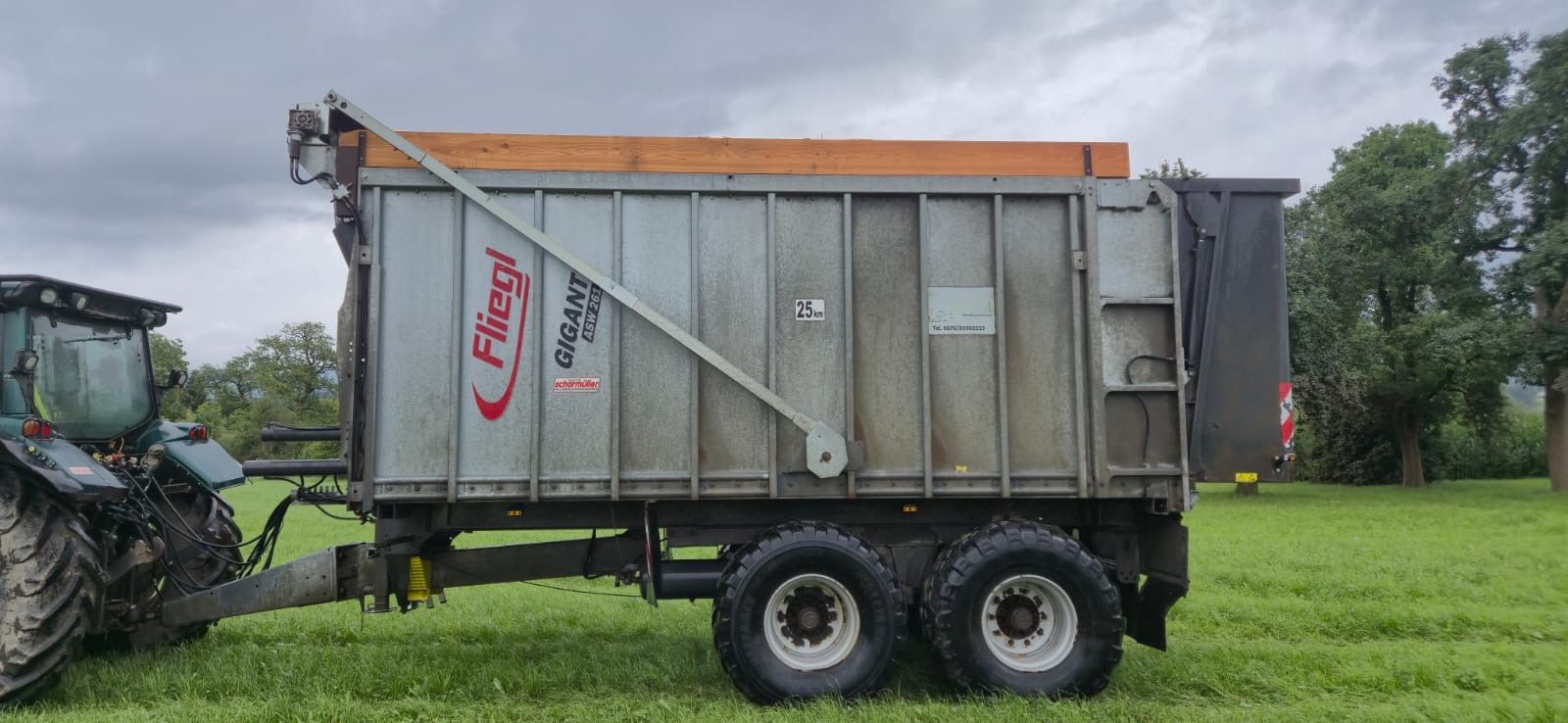 Fliegl ASW 261 mit Wechselrahmen 3