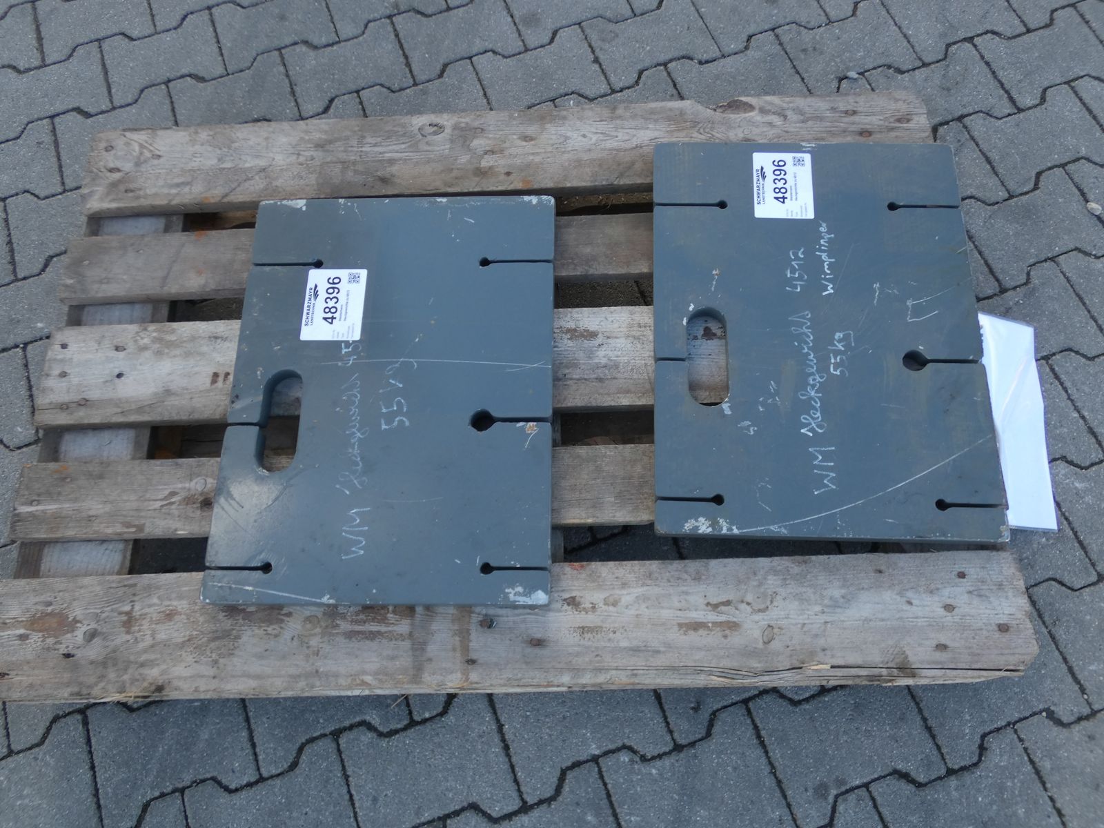 Weidemann Heckgewichte zu 4512 2