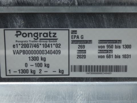 Pongratz EPA 230/12 G-STK 600