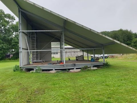 Sonstige Drehhalle 10x10 m für Photovoltaik