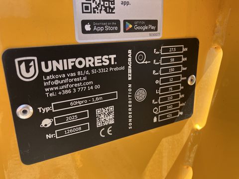 Uniforest FSW 60H pro