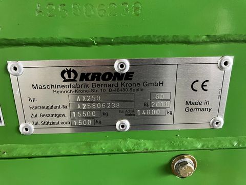 Krone AX 250 GD