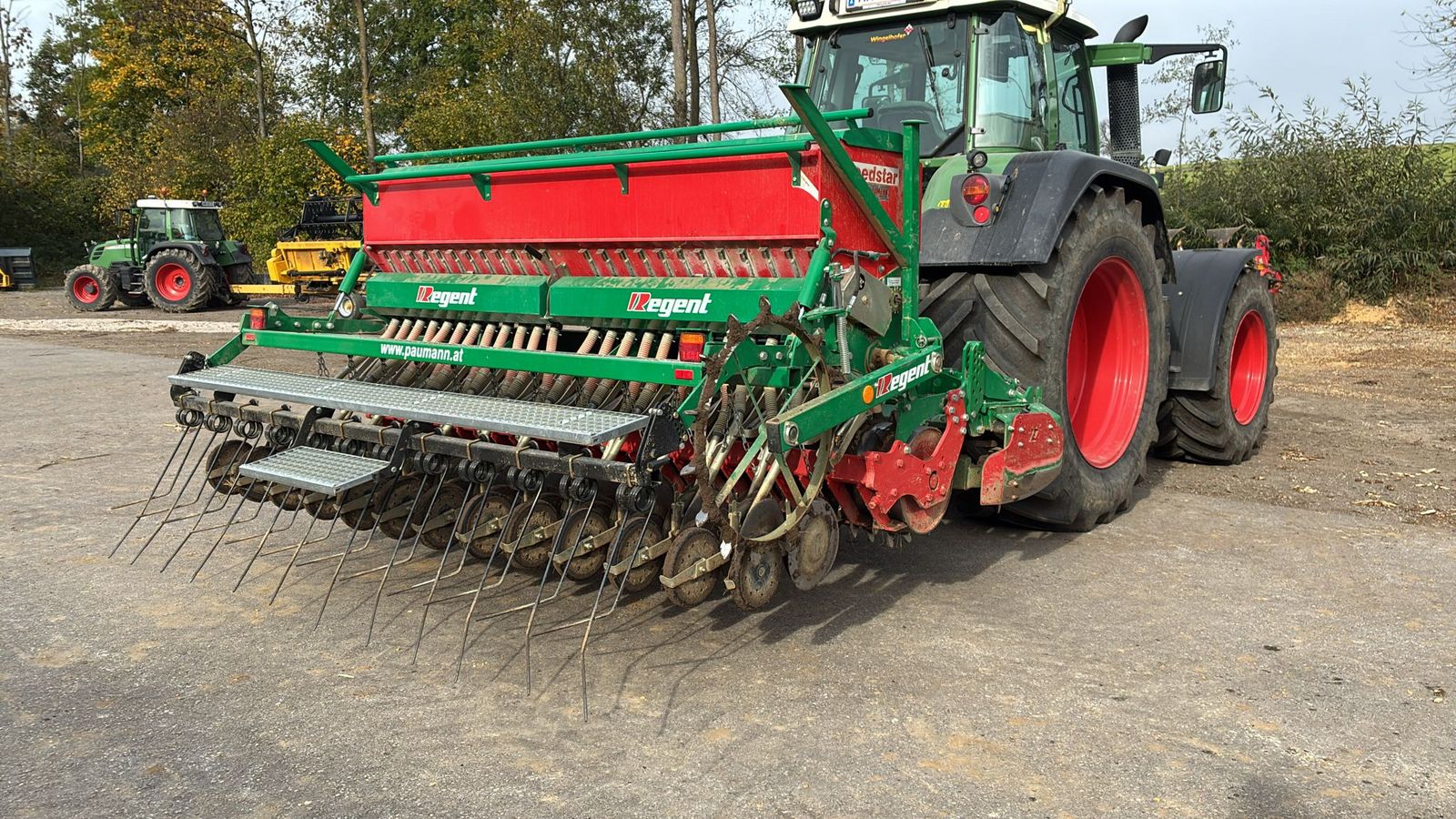 Regent Orbit 3000M + Seedstar 312 mit Doppelscheibensch 1