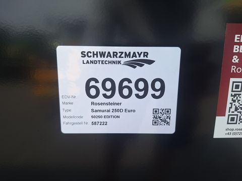 Rosensteiner Samurai 250D Euro 