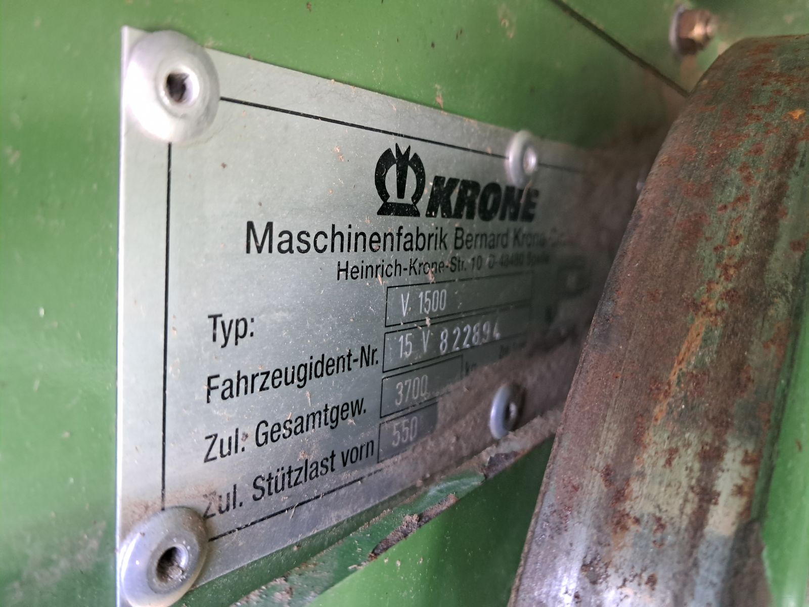 Krone Fortima V 1500 MC  3