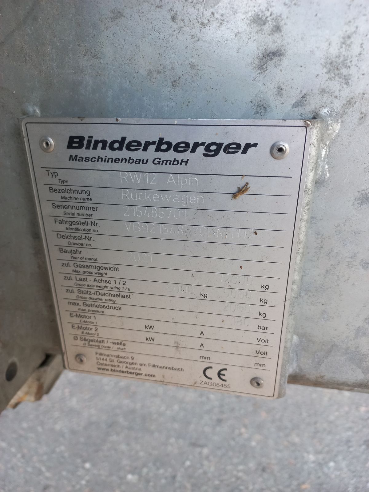 Binderberger RW 12 Alpin 2