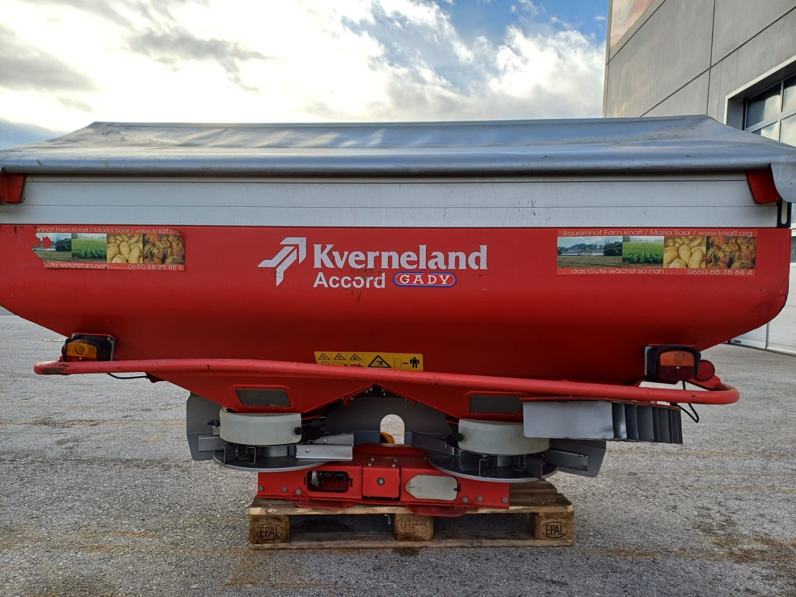 Kverneland Exacta CL EW Wiegestreuer 3