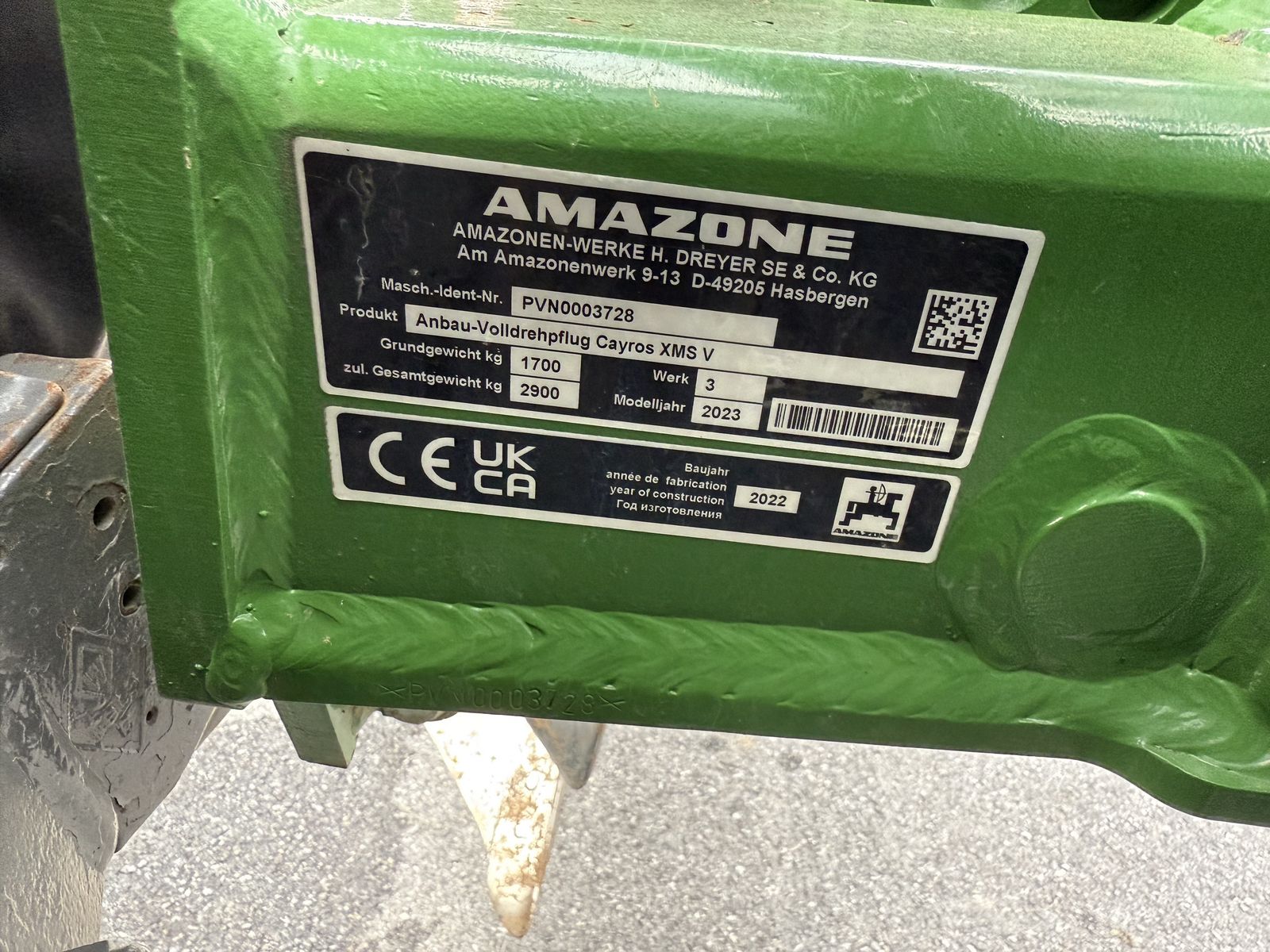 Amazone Cayros XMS 1050V 3
