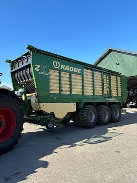 Krone ZX 470 GD Tridemachser